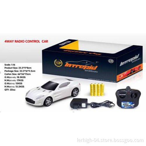 1: 16 Scale 4 Channel Remote Control RC Car (YK0966)